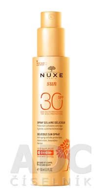 NUXE SUN Jemný opaľovací sprej SPF30