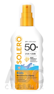 SOLERO Detský opaľovací sprej SPF50+