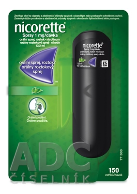 Nicorette Spray 1mg/dávka