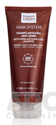 MartiDerm HAIR SYSTEM 3GF ANTI - AGING, HAIR-LOSS