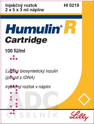 Humulin R Cartridge