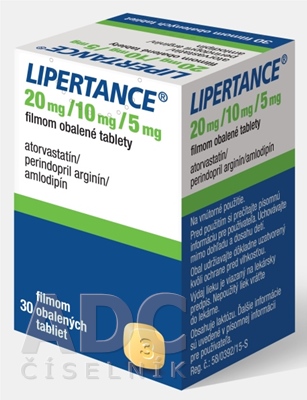 Lipertance 20 mg/10 mg/5 mg