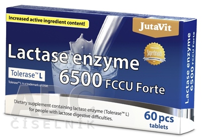 JutaVit Enzým Laktáza 6500 FCCU Forte