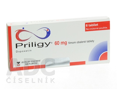 Priligy 60 mg filmom obalené tablety