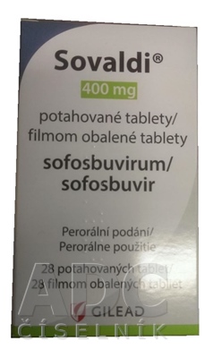 Sovaldi 400 mg filmom obalené tablety