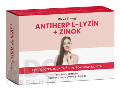 MOVit ANTIHERP L-LYZÍN + ZINOK