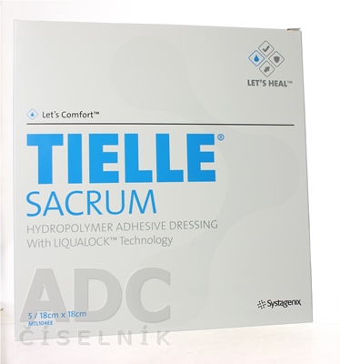 TIELLE SACRUM hydropolymérový obväz