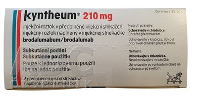 Kyntheum 210 mg injekčný roztok v inj. striekačke