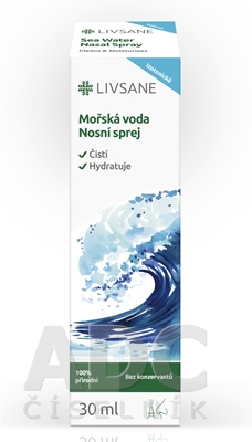 LIVSANE Morská voda izotonická