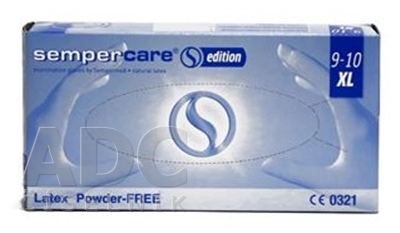 SEMPERCARE Vyšetrovacie rukavice Latex Edition