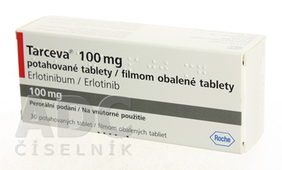 Tarceva 100 mg filmom obalené tablety