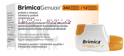 Brimica Genuair 340 mikrogramov/12 mikrogramov