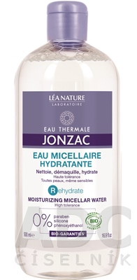 JONZAC Rehydrate Hydratačná MICELÁRNA VODA BIO