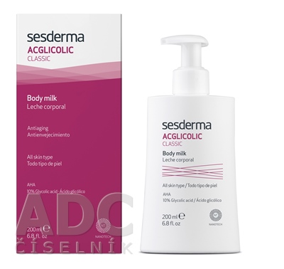 sesderma ACGLICOLIC CLASSIC Telové mlieko