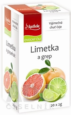 APOTHEKE PREMIER SELECTION ČAJ LIMETKA A GREP