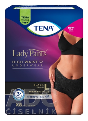 TENA Lady Pants Plus Black L