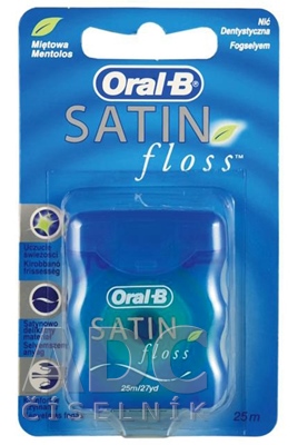 Oral-B SATIN floss ZUBNÁ NIŤ