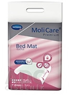 MoliCare Premium Bed Mat Textile 7 kvapiek 75x85cm