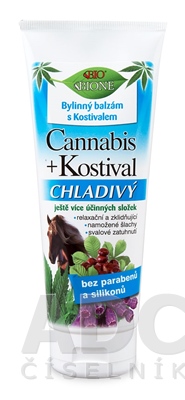 BC BIO Cannabis + Kostihoj konský balzam Chladivý