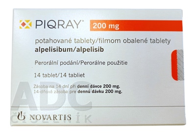 Piqray 200 mg filmom obalené tablety