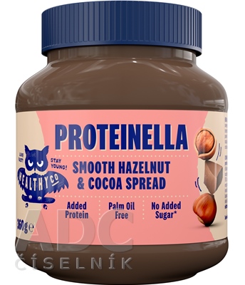 HealthyCo PROTEINELLA Lieskový oriešok, čokoláda