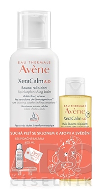 AVENE XeraCalm A.D Relipidačný balzam (Akcia)