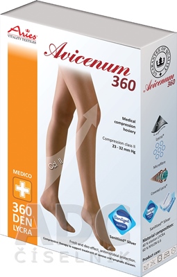 AVICENUM 360 Stehenné pančuchy, Micro