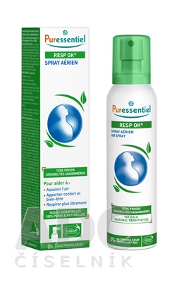PURESSENTIEL RESP OK Sprej na lepšie dýchanie