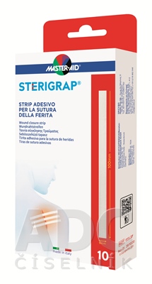 MASTER AID STERIGRAP Náplasťové stehy