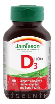 JAMIESON VITAMÍN D3 1000 IU