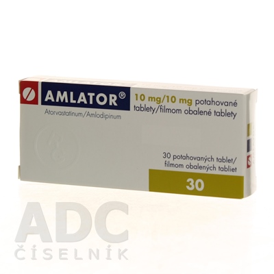 Amlator 10 mg/10 mg filmom obalené tablety