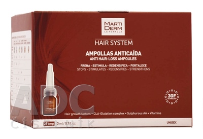 MartiDerm HAIR SYSTEM 3GF ANTI HAIR-LOSS