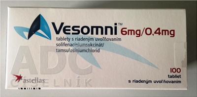 Vesomni 6 mg/0,4 mg tablety s riadeným uvoľňovaním