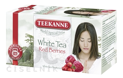 TEEKANNE WST WHITE TEA RED BERRIES